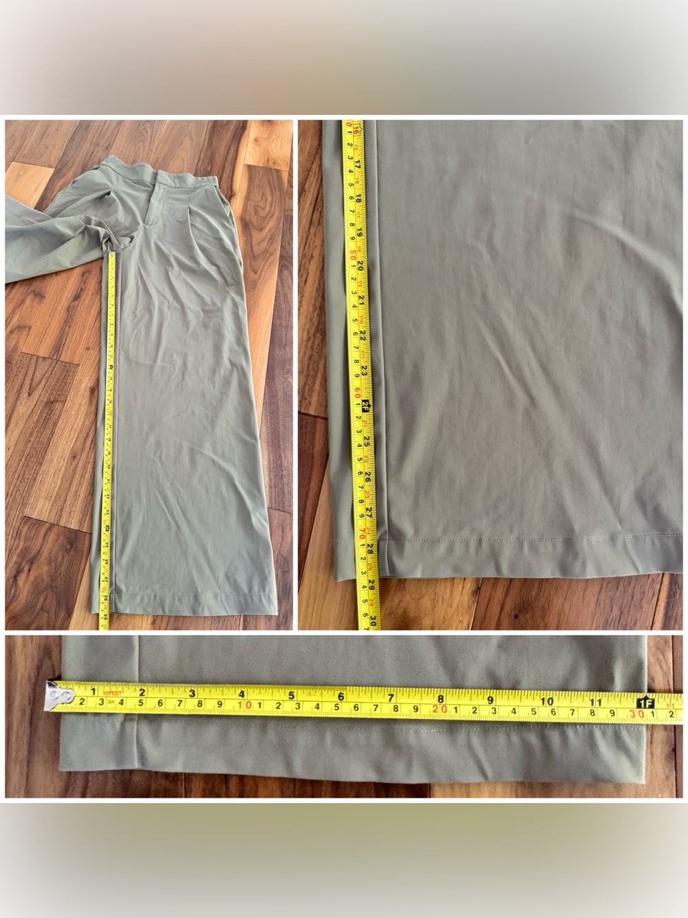 Athleta Pinnacle High Rise Trouser Sz 2 in Olive branch - Picture 16 of 16